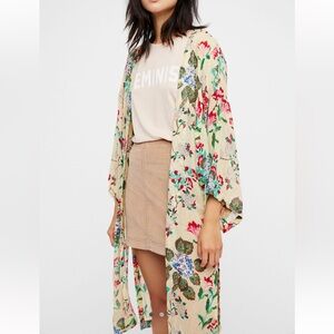Free People Latimer Kimono